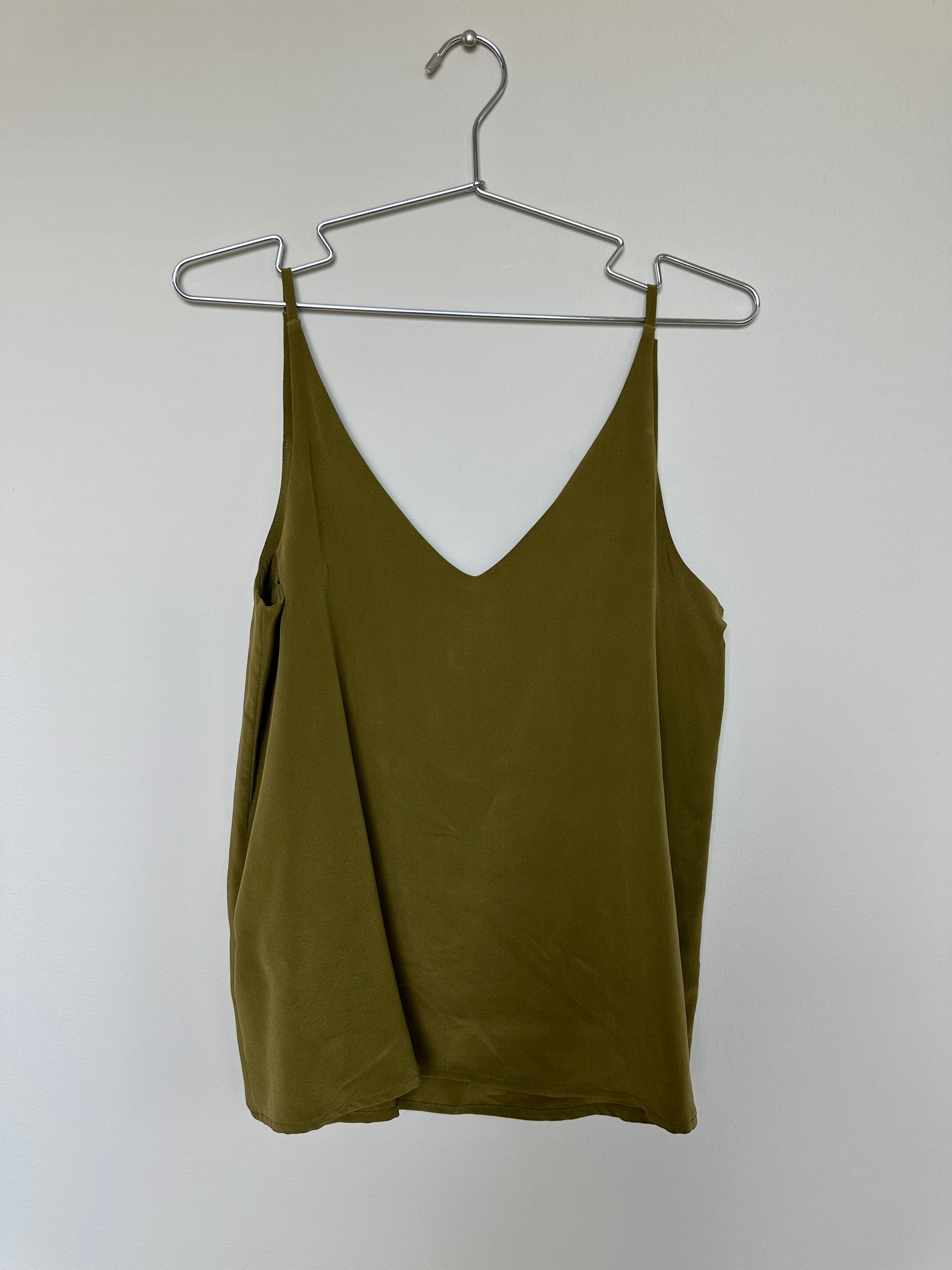 Freya Camisole in Olive – Archive