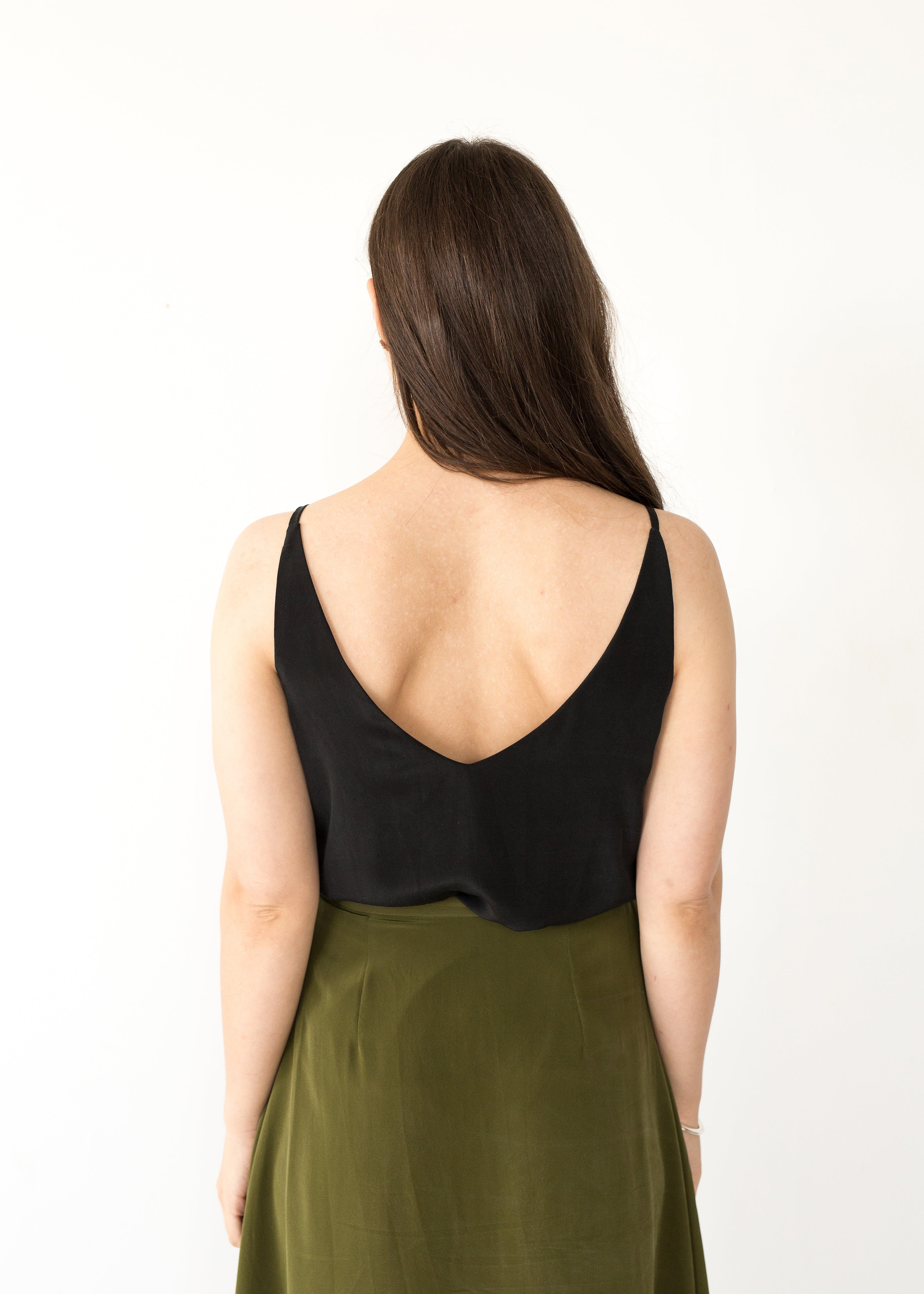 Freya Camisole in Olive – Archive